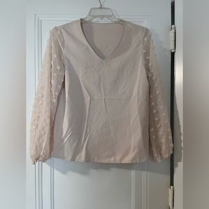 Bubble sleeve blouse